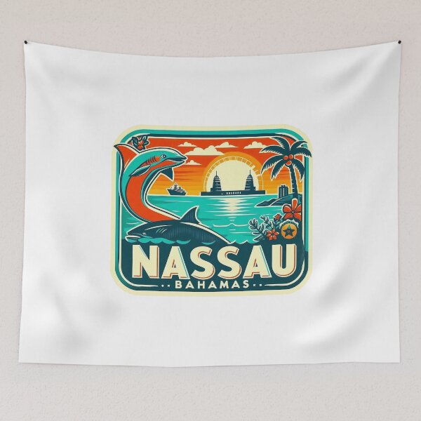 Item preview, Nassau Bahamas designed and sold by LoveLabDesign.