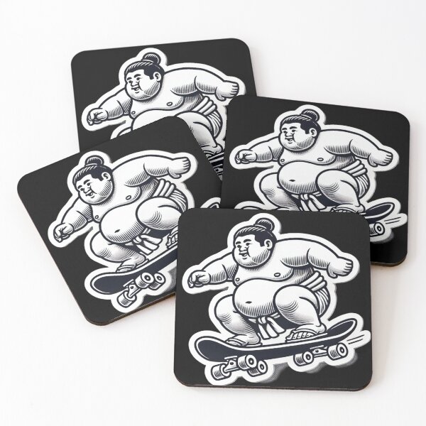Item preview, Sumo Skateboarder designed and sold by PinUpPizzazz.
