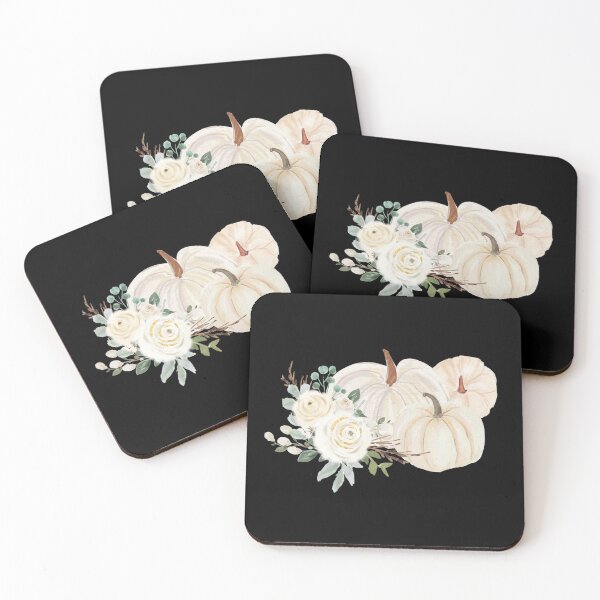 Item preview, watercolor pumpkins - floral designed and sold by HomeFreewithMe.