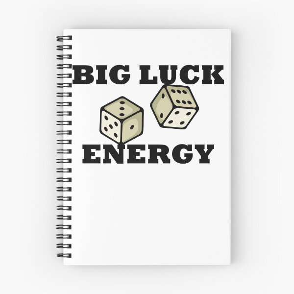 Item preview, Big Luck Energy Casino Gambling Card Player Lucky Gambler Gear designed and sold by DynamicDesign.