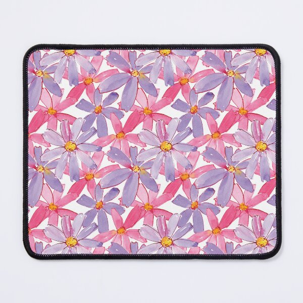 Item preview, Cosmos Garden Flower Pink and Purple Pattern designed and sold by PricklyDaisy.