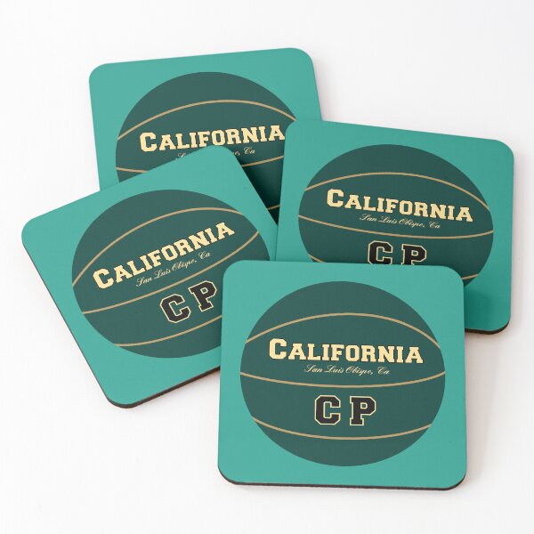 Item preview, San Louis Obispo California CA Basketball Logo designed and sold by Lartheviking.
