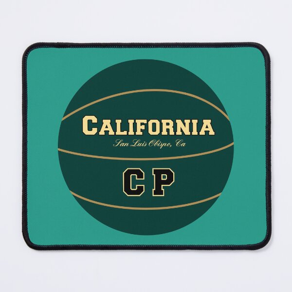 Item preview, San Louis Obispo California CA Basketball Logo designed and sold by Lartheviking.