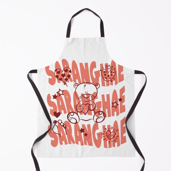 Item preview, Saranghae 사랑해: : Youthful and Cheerful Design for Kdramas Fans designed and sold by KGlam.