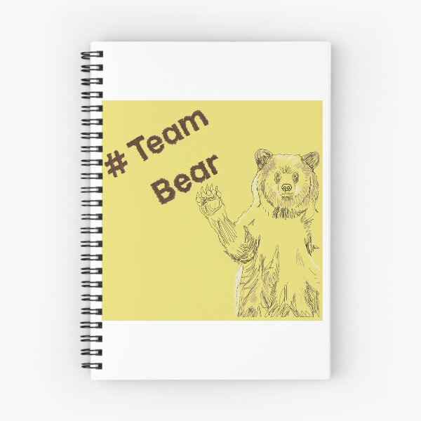 Item preview, #Team Bear - Yellow designed and sold by MyFavoriteFox.