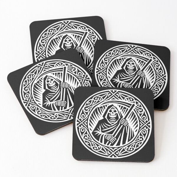 Item preview, Grim Reaper Icon Hauntingly Cool Halloween designed and sold by Victor Shadehorn.