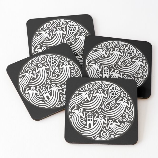 Item preview, Spooky Ghosts & Poltergeists Haunting Halloween designed and sold by Victor Shadehorn.
