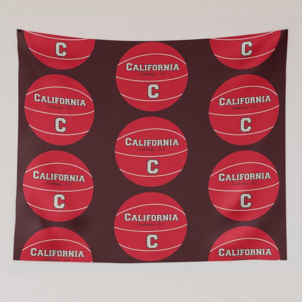 Item preview, Northridge California CA Basketball Logo designed and sold by Lartheviking.