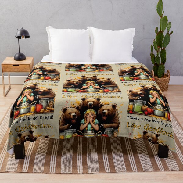 Item preview, Like Goldilocks, it takes a few tries to get it right! designed and sold by MisterMischief.