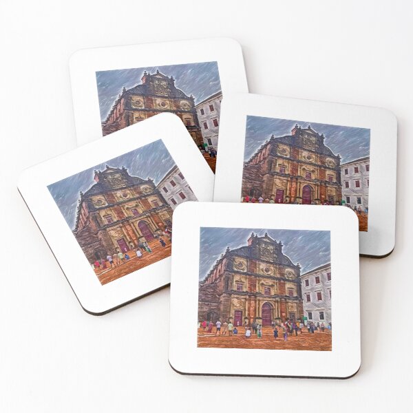 Item preview, The Basilica of Bom Jesus - iconic architecture of Goa designed and sold by KalpisCreations.