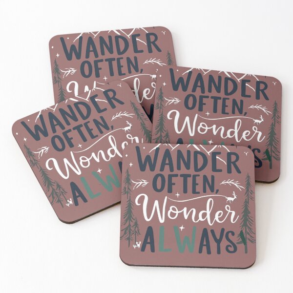 Item preview, Wander Often, Wonder Always designed and sold by EverydayTrendz.