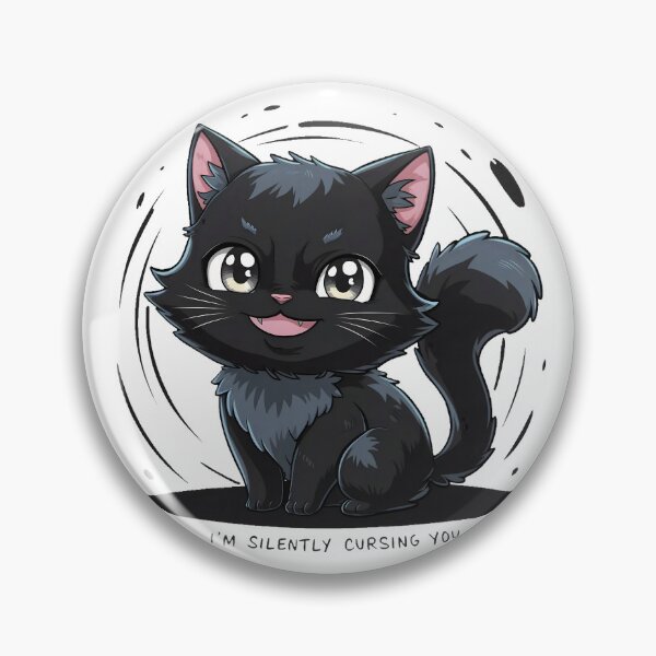 Item preview, Funny Halloween Black Cat designed and sold by PlanetMarker.