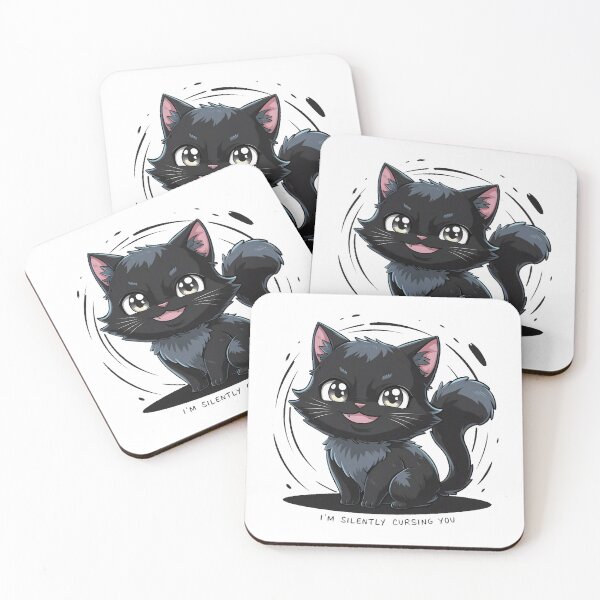 Item preview, Funny Halloween Black Cat designed and sold by PlanetMarker.