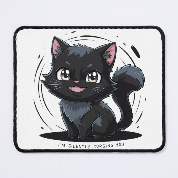 Item preview, Funny Halloween Black Cat designed and sold by PlanetMarker.