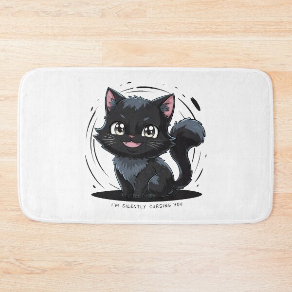 Item preview, Funny Halloween Black Cat designed and sold by PlanetMarker.