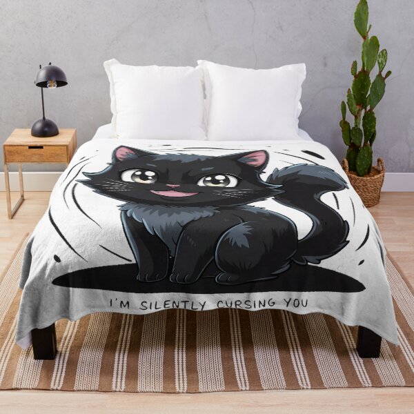 Item preview, Funny Halloween Black Cat designed and sold by PlanetMarker.