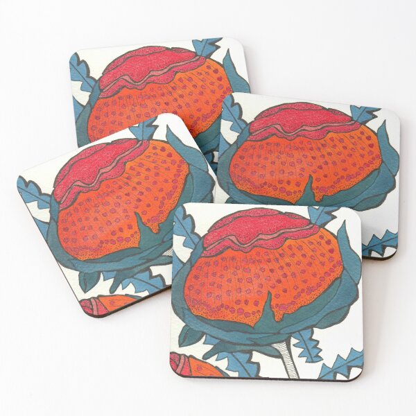 Item preview, Banksia - Coaster designed and sold by Seirah Woodward.