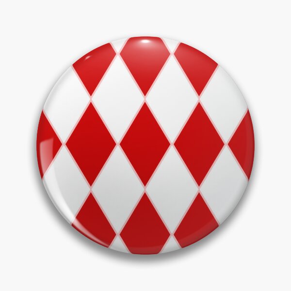 Item preview, halloween harlequin red white jester designed and sold by Gossip Rag.