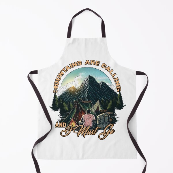 Item preview, Mountains are Calling and I Must Go designed and sold by TheCampingHiker.