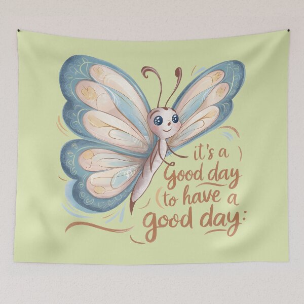 Item preview, Positive Butterfly: A Good Day Reminder designed and sold by KennerTH.