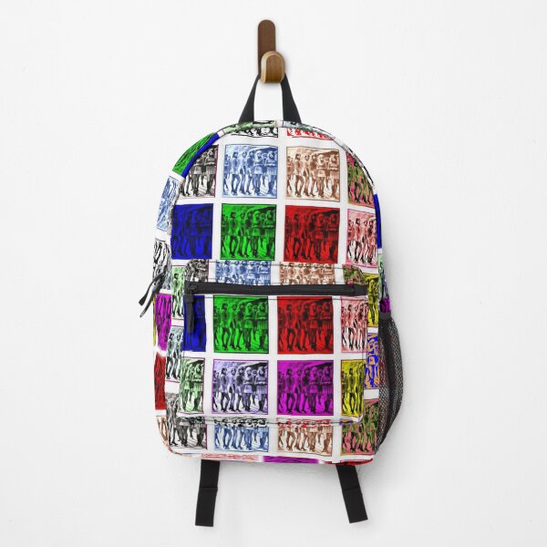Aperçu de l'œuvre MPJJ 6 six filles groovy Sixty's Mini MPJJ créée et vendue par Potsy.