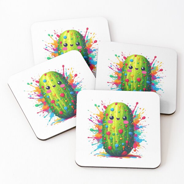 Item preview, Pickle Art Colorful designed and sold by doodIllustrate.