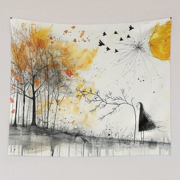 Item preview, A Walk In The Woods designed and sold by NeoNebulaArt.