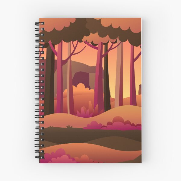 Item preview, Fall scene maximalism designed and sold by The Retro Stop.
