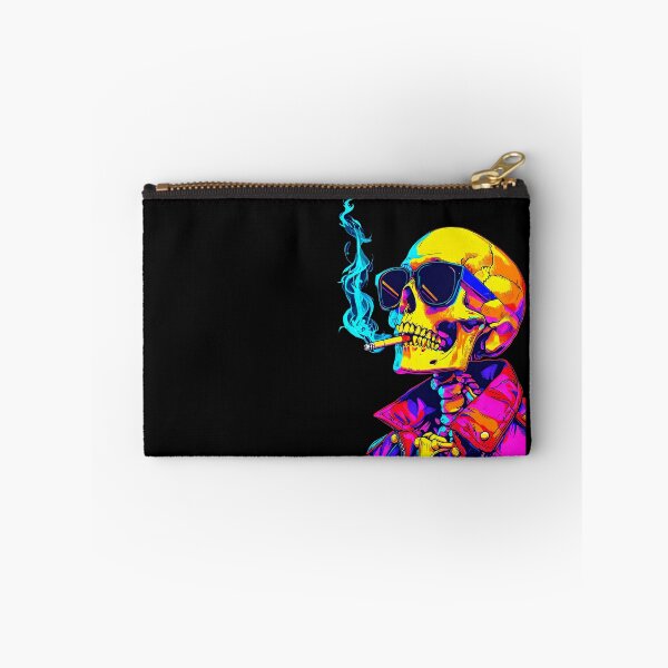 Item preview, Cool Psychedelic Skull Smoking designed and sold by Mr. Bartholomew.