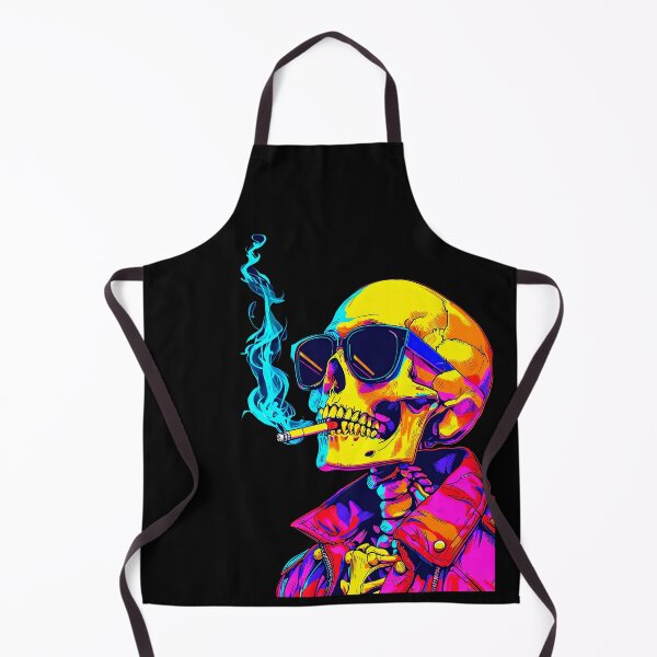 Item preview, Cool Psychedelic Skull Smoking designed and sold by Mr. Bartholomew.
