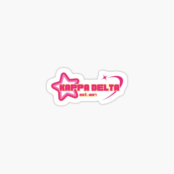 Item preview, Kappa Delta Sticker designed and sold by Courtney Leu.