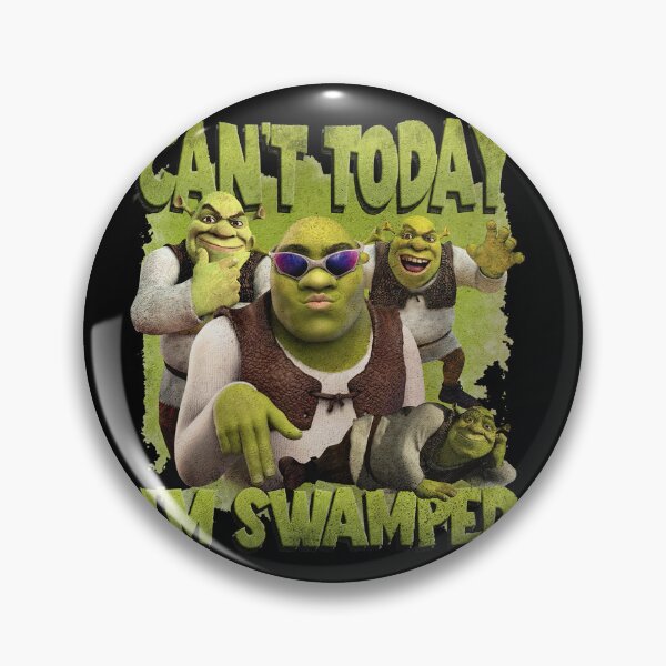 Item preview, Can't Today I'm Swamped Shrek designed and sold by ElodieGonzales.