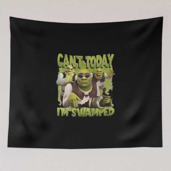 Item preview, Can't Today I'm Swamped Shrek designed and sold by ElodieGonzales.