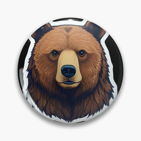 Item preview, brown bear designed and sold by nnKamu.