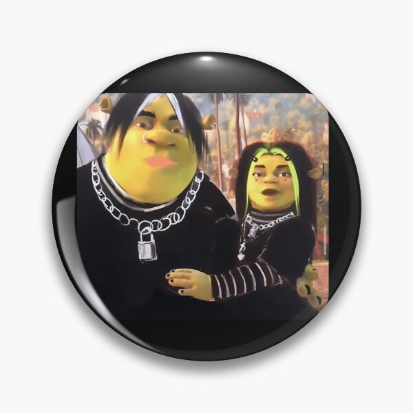 Item preview, Eboy Shrek And Egirl Fiona designed and sold by ElodieGonzales.