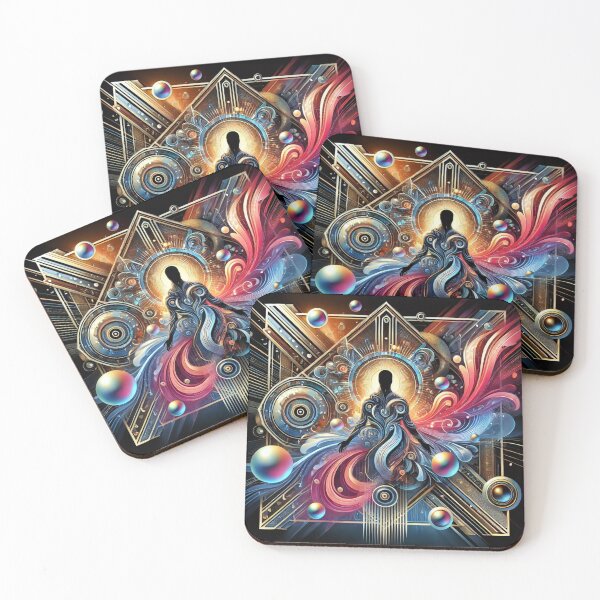 Item preview, Quantum Ascension: Harmonizing Technology and Spirit designed and sold by damiansart.