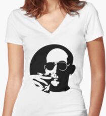 Mescalito Women's Fitted V-Neck T-Shirt