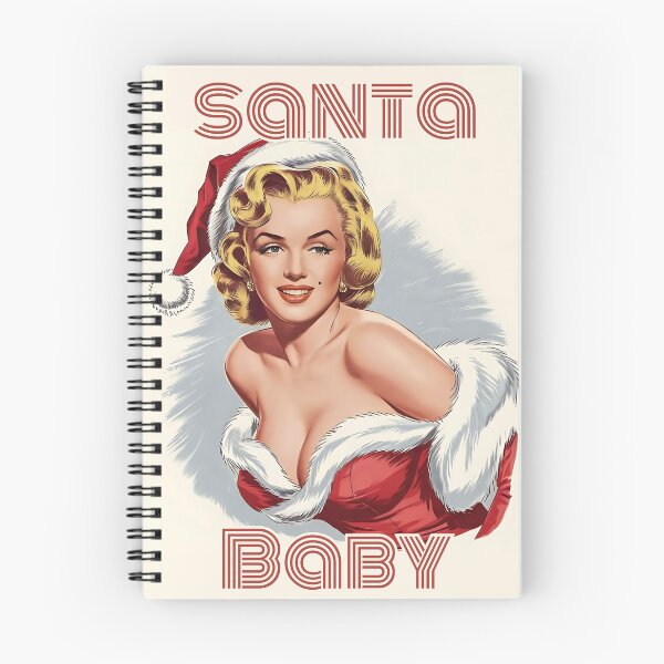 Aperçu de l'œuvre Marilyn Monroe, bébé Père Noël créée et vendue par Vicky021.