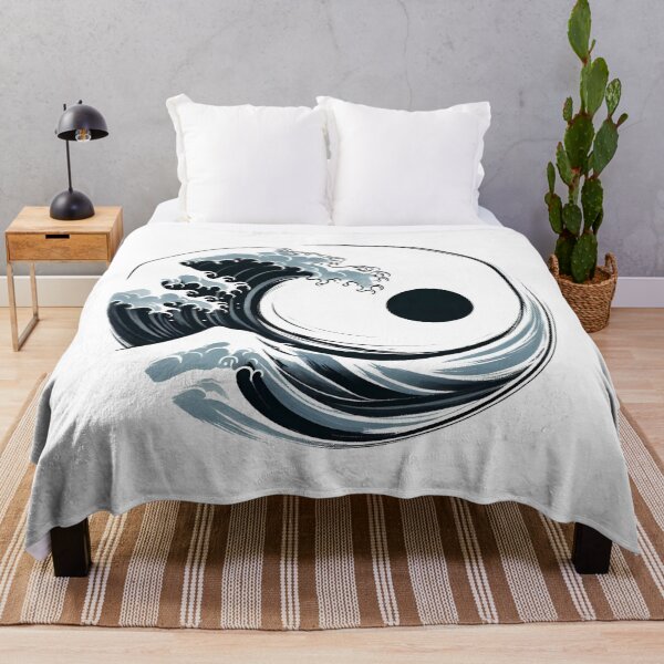 Item preview, Enso circle Great Wave off Kanagawa designed and sold by goodday Japan.