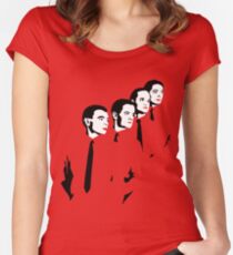 Man Machine Women's Fitted Scoop T-Shirt