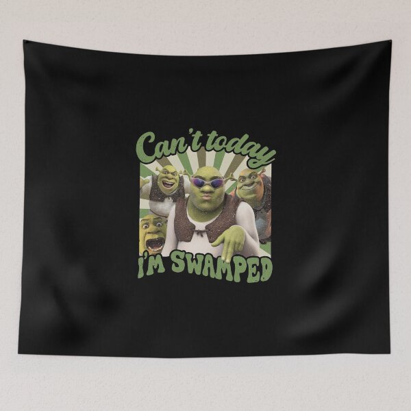 Item preview, Shrek - Can't Today I'm Swamped Vintage designed and sold by ElodieGonzales.