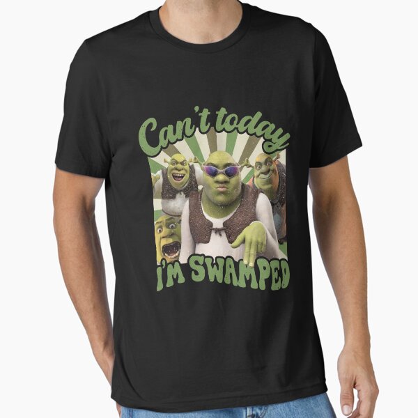 Item preview, Shrek - Can't Today I'm Swamped Vintage designed and sold by ElodieGonzales.