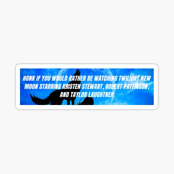 Item preview, Twilight Bumper Sticker designed and sold by feelinthrifty.