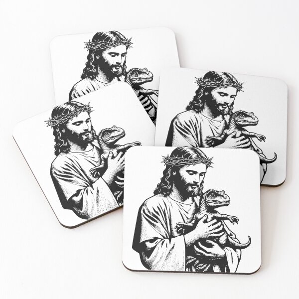 Item preview, Jesus Christ Dinosaur designed and sold by lastwardrobe.