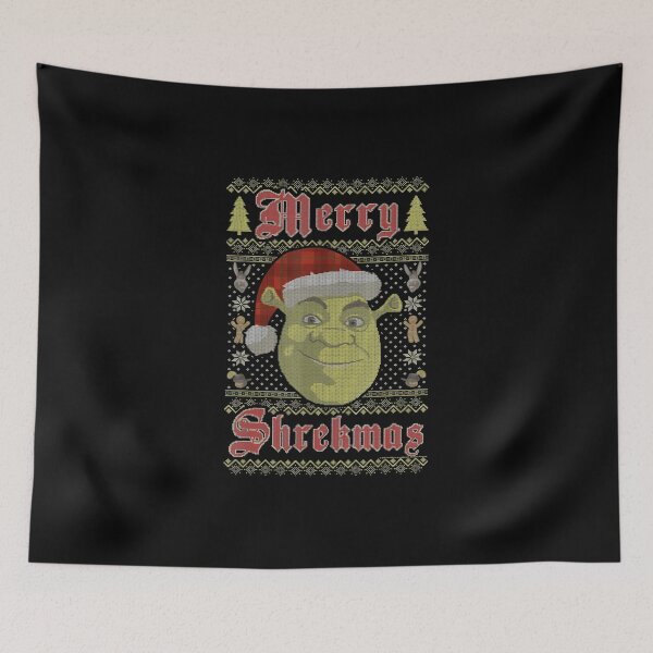 Item preview, Shrek Merry Shrekmas Ugly Sweater Style Christmas designed and sold by ElodieGonzales.