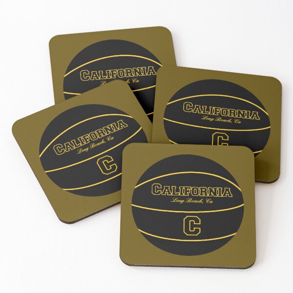 Item preview, Long Beach California CA Basketball Logo designed and sold by Lartheviking.