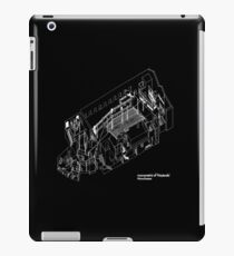 axonometric black 2 iPad Case/Skin