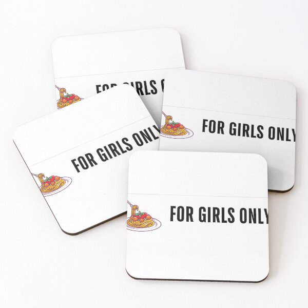 Item preview, for girls only meme bumpersticker designed and sold by feelinthrifty.