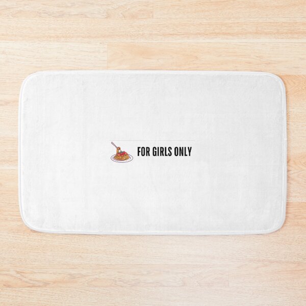 Item preview, for girls only meme bumpersticker designed and sold by feelinthrifty.