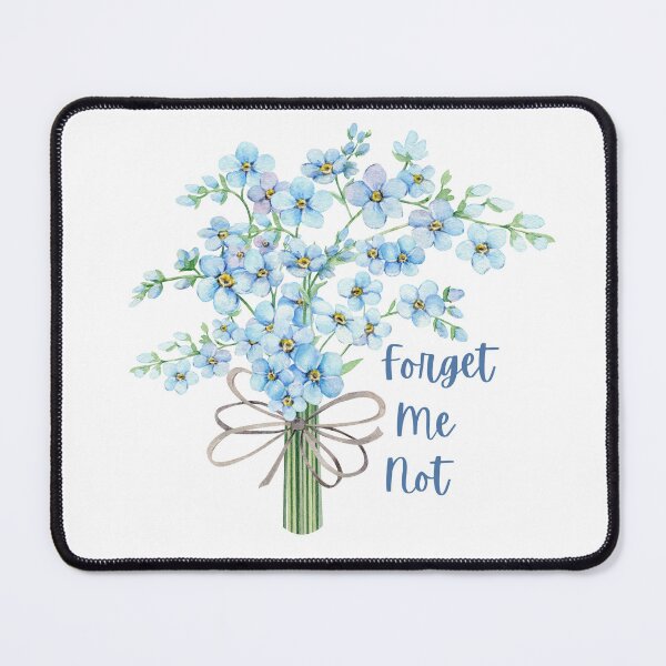Item preview, Alaska State Forget Me Not Flower Watercolor T-shirt Sticker designed and sold by ThinkNature!.